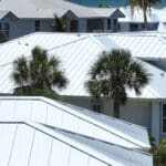 Metal Roofing newly installed on Florida building.